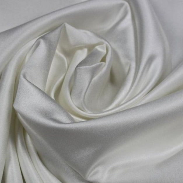 DUCHESS SATIN - WHITE