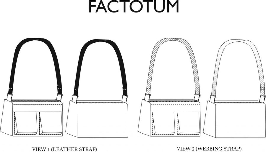 THE FACTOTUM BAG PATTERN MERCHANT & MILLS