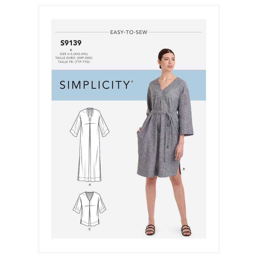 SIMPLICITY SEWING PATTERN S9139
