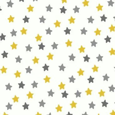 TO THE MOON AND BACK BY MICHAEL MILLER  SCATTERED STARS  100% COTTON 115cm WIDE